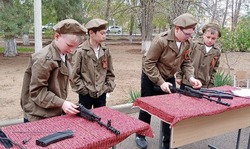 Енотаевские школьники стали участниками военно-патриотической игры «Зарница 2.0»