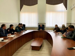 В Енотаевской администрации состоялось заседании комиссии по предупреждению ЧС