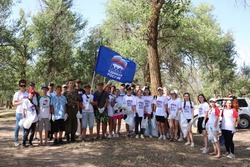 Жители сёл Енотаевка и Никольское присоединились к акции «Чистые берега»