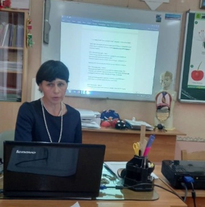 В школе села Енотаевка состоялось заседание кафедры естественных наук