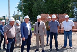 В селе Енотаевка строится культурно-эстетический центр для детей и молодежи