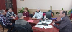 Глава села Енотаевка встретился с ветеранами спорта