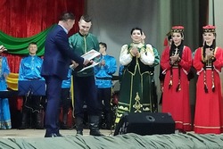 В Енотаевском районе прошел концерт Астраханского ансамбля песни и танца