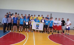 В селе Енотаевка прошёл турнир по волейболу среди мужских команд