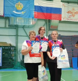 Команда из Енотаевки заняла призовое место в межрайонном турнире