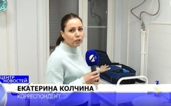 Журналисты Астраханского телевидения сняли сюжет о новом  медицинском пункте