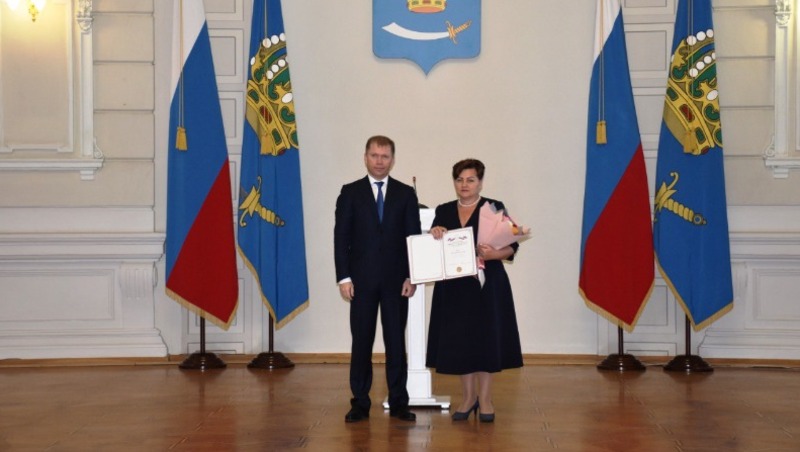 В Астрахани наградили лучших работников избирательных комиссий