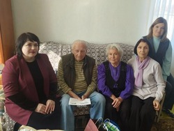 Жителю села Енотаевка исполнилось 98 лет