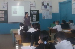 В енотаевском селе прошел исторический час «Мы помним»