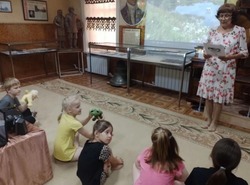 Енотаевские малыши побывали в гостях у краеведческого музея