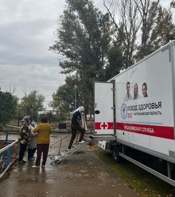 «Поезд здоровья» завершил работу в Енотаевском районе