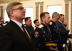 Казаки из Енотаевки участвовали в выборах атамана окружного казачьего общества