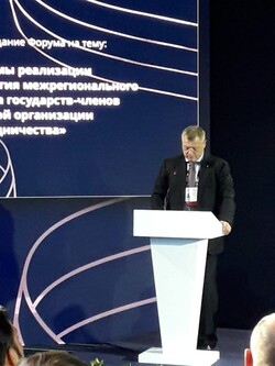 Астраханский губернатор выступил на Форуме глав регионов государств-членов ШОС