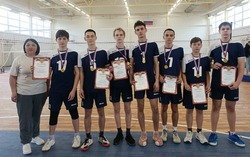 В Енотаевском округе прошли соревнования по волейболу