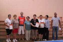 В селе Енотаевка состоялись соревнования по настольному теннису